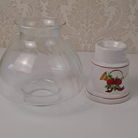 Osram Sylvania Christmas Tealight Votive Candle Holder Lamp Glass Christmas - Picture 5 of 7